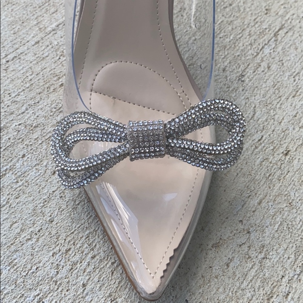 ***Brand NEW**** Rhinestone Rope Studded Pump - Picture 4 of 5